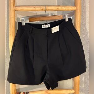 Abercrombie & Fitch Ultra High Black Shorts
